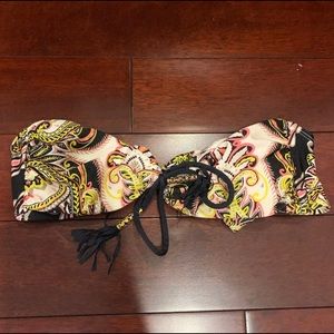 NWOT bandeau bikini top